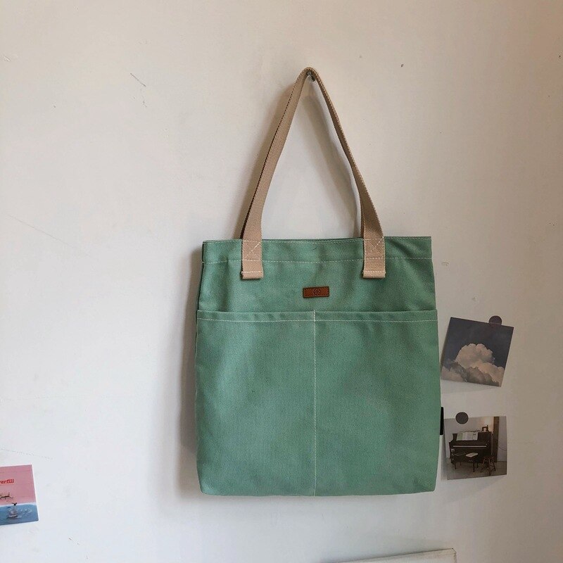 KTY Vintage Canvas Tote