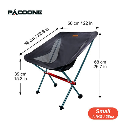 PACOONE Ultralight Folding Chairs